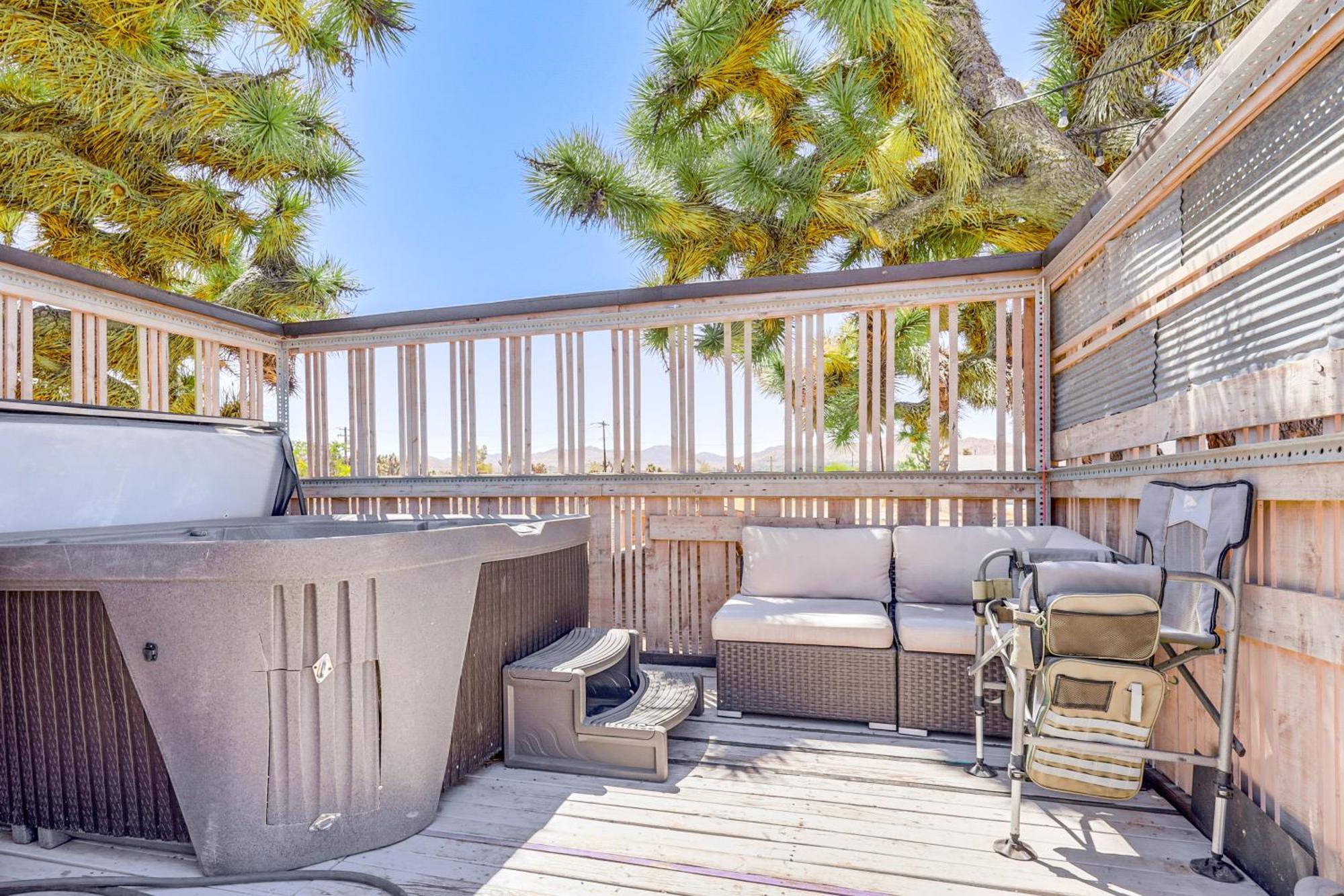 Yucca Valley Oasis With Hot Tub, Near Joshua Tree! Exteriör bild
